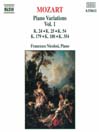 MOZART: Piano Variations, Vol.  1